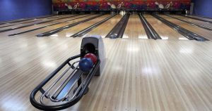 A bowling alley in Wichita, KS