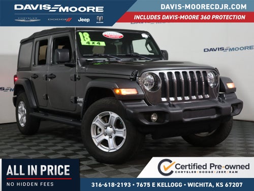 2018 Jeep Wrangler Unlimited Sport S 4x4