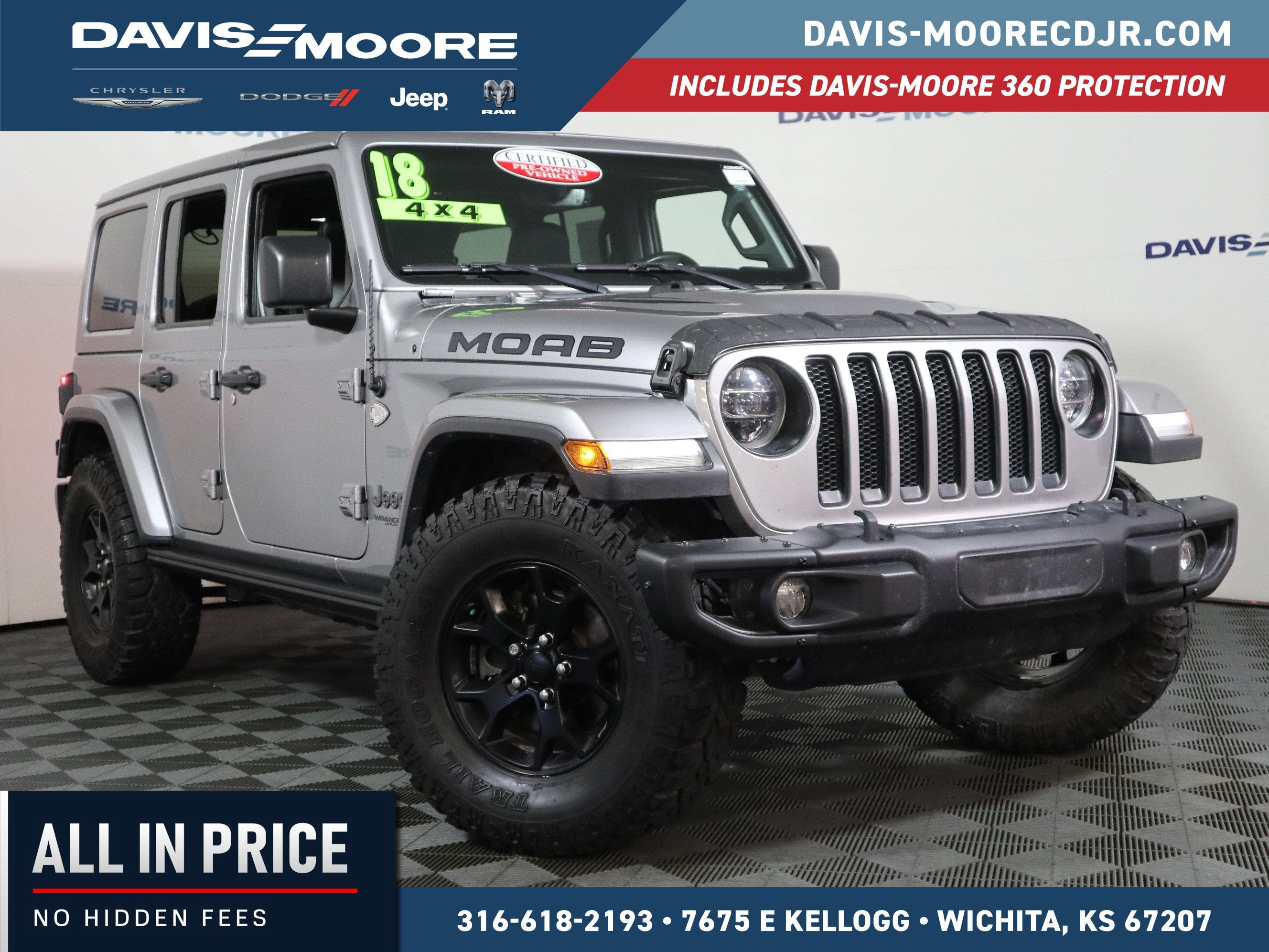 2018 Jeep Wrangler Unlimited Moab 4X4