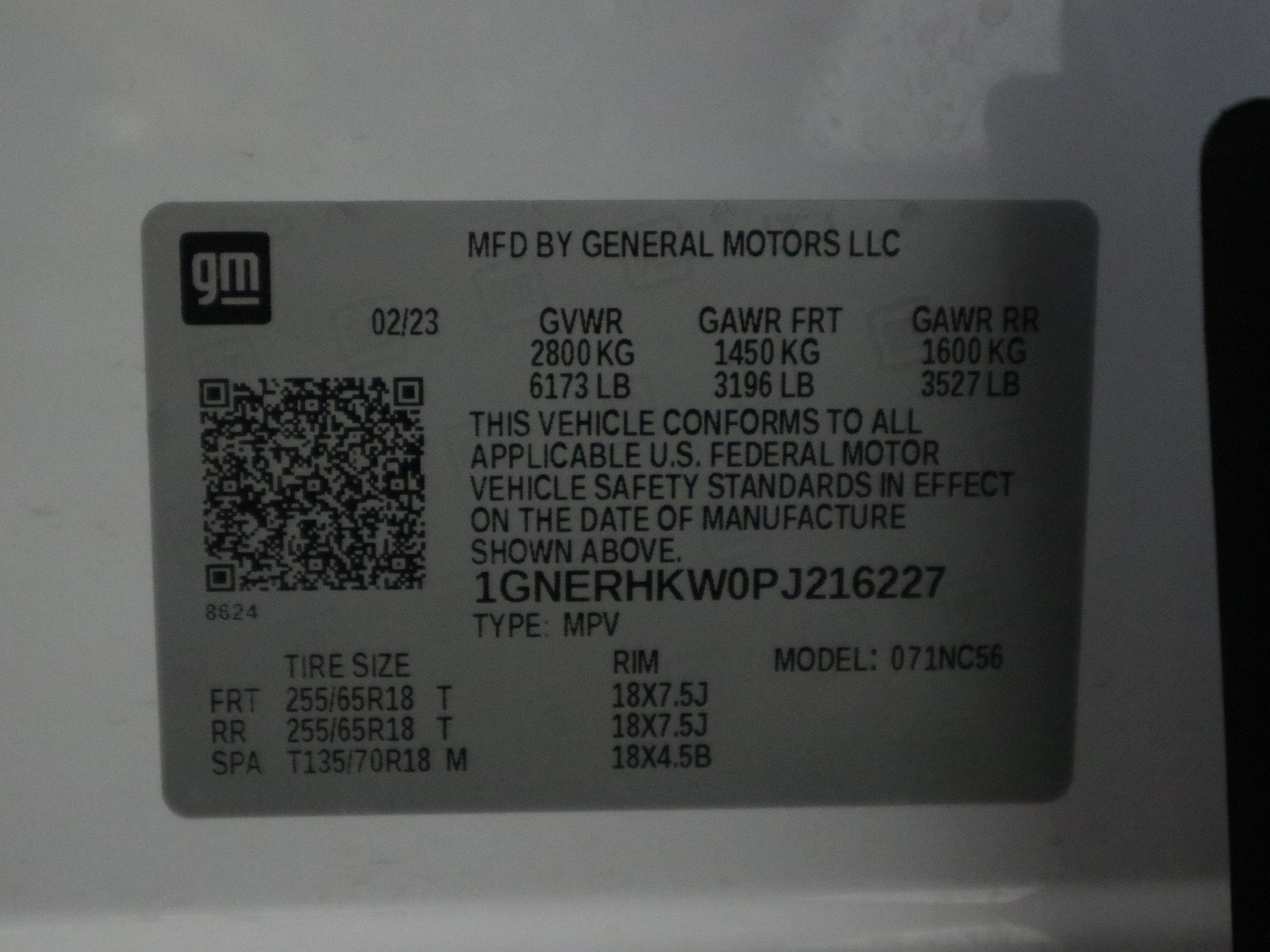 2023 Chevrolet Traverse LT Leather