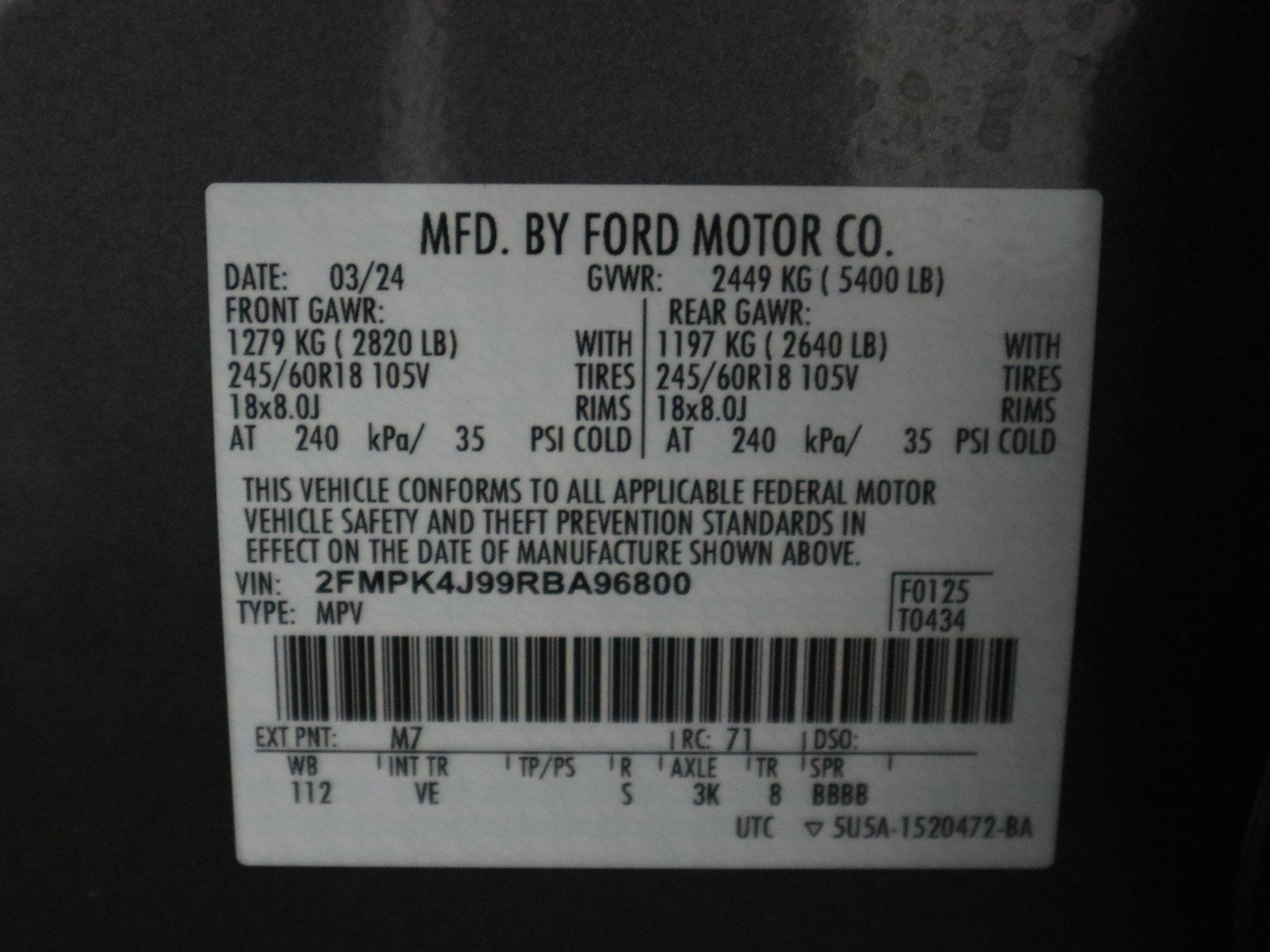 2024 Ford Edge SEL AWD