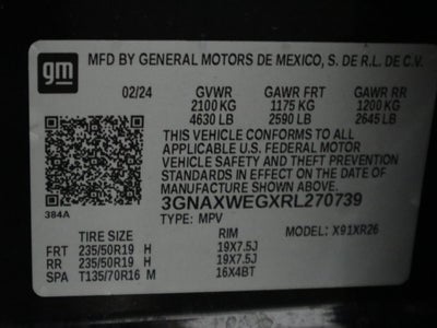 2024 Chevrolet Equinox RS AWD