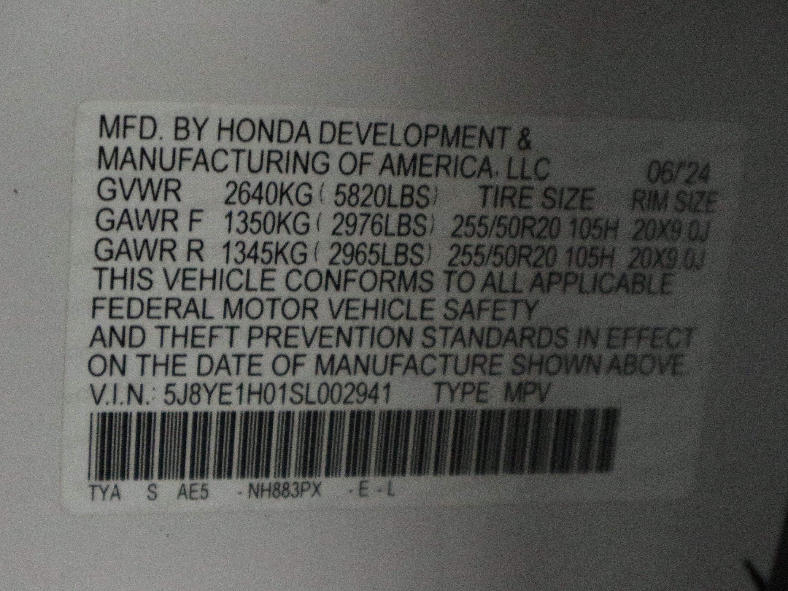 2025 Acura MDX w/A-Spec Package