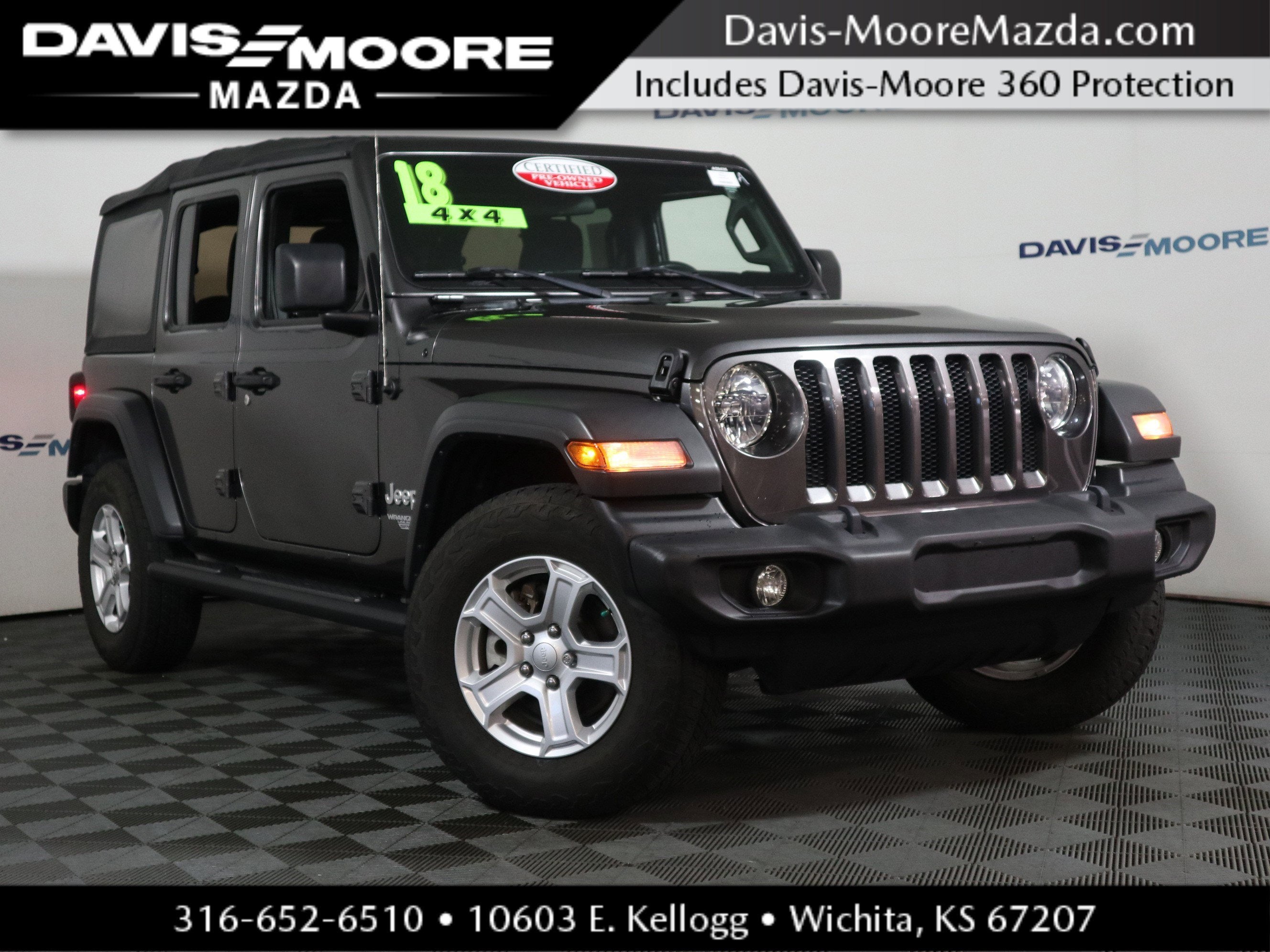 2018 Jeep Wrangler Unlimited Sport S