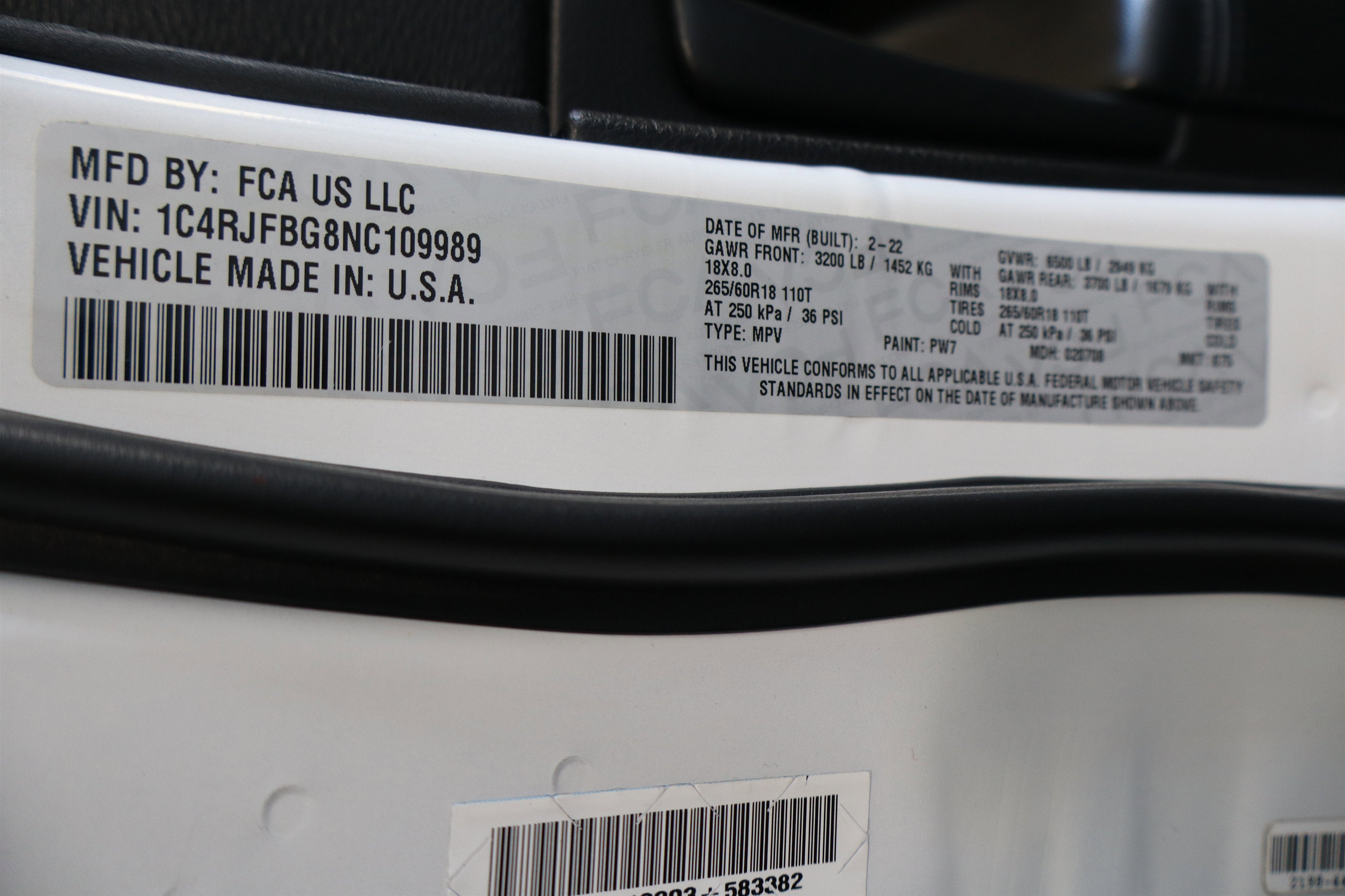 2022 Jeep Grand Cherokee WK Limited