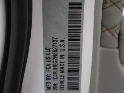 2022 Jeep Grand Cherokee Summit