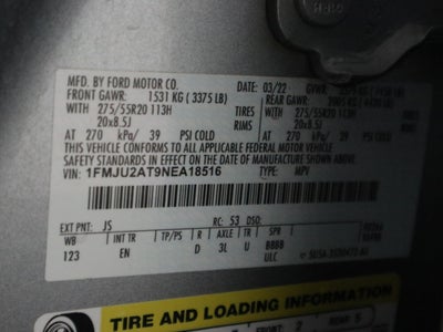 2022 Ford Expedition Limited