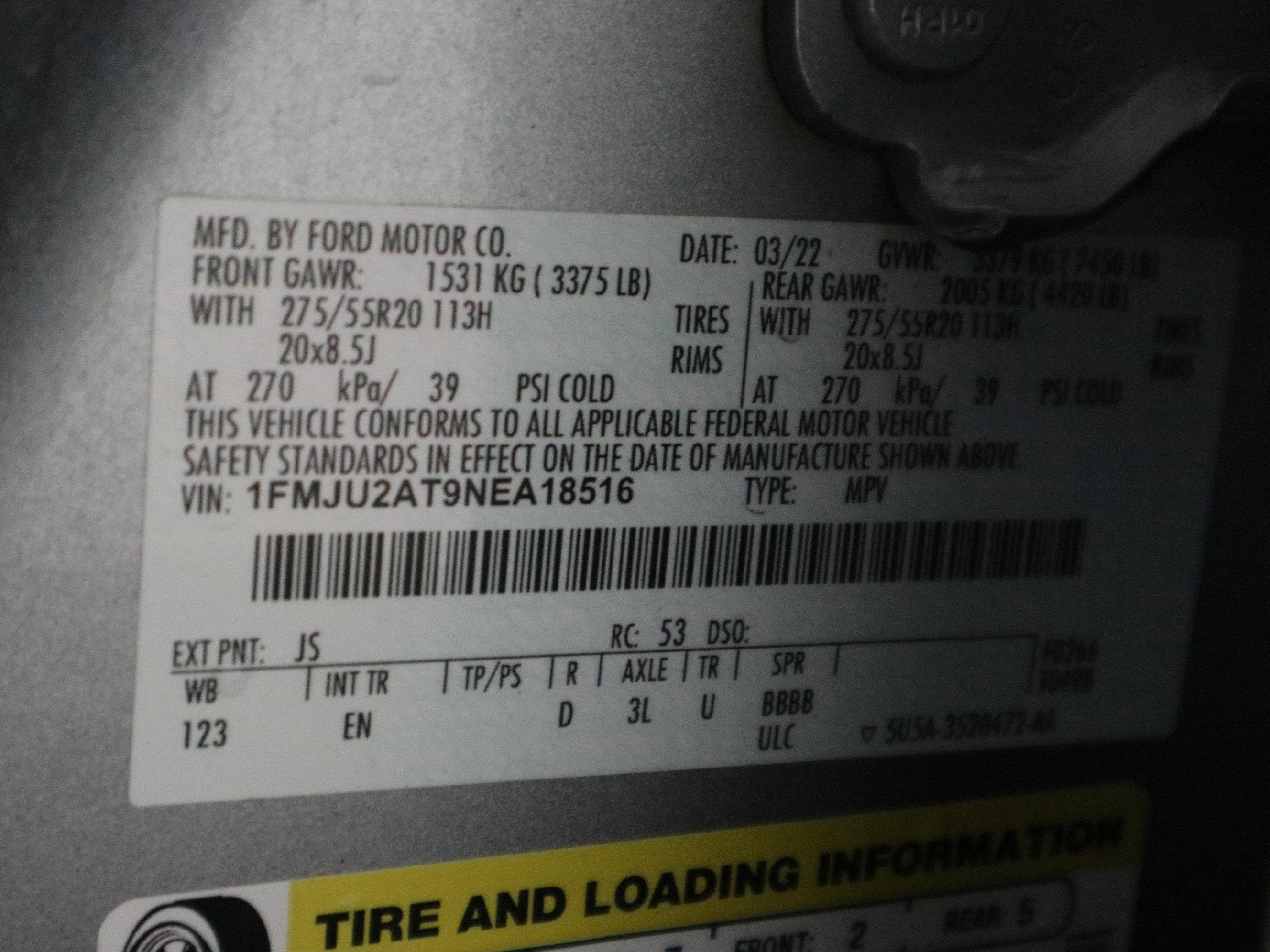 2022 Ford Expedition Limited