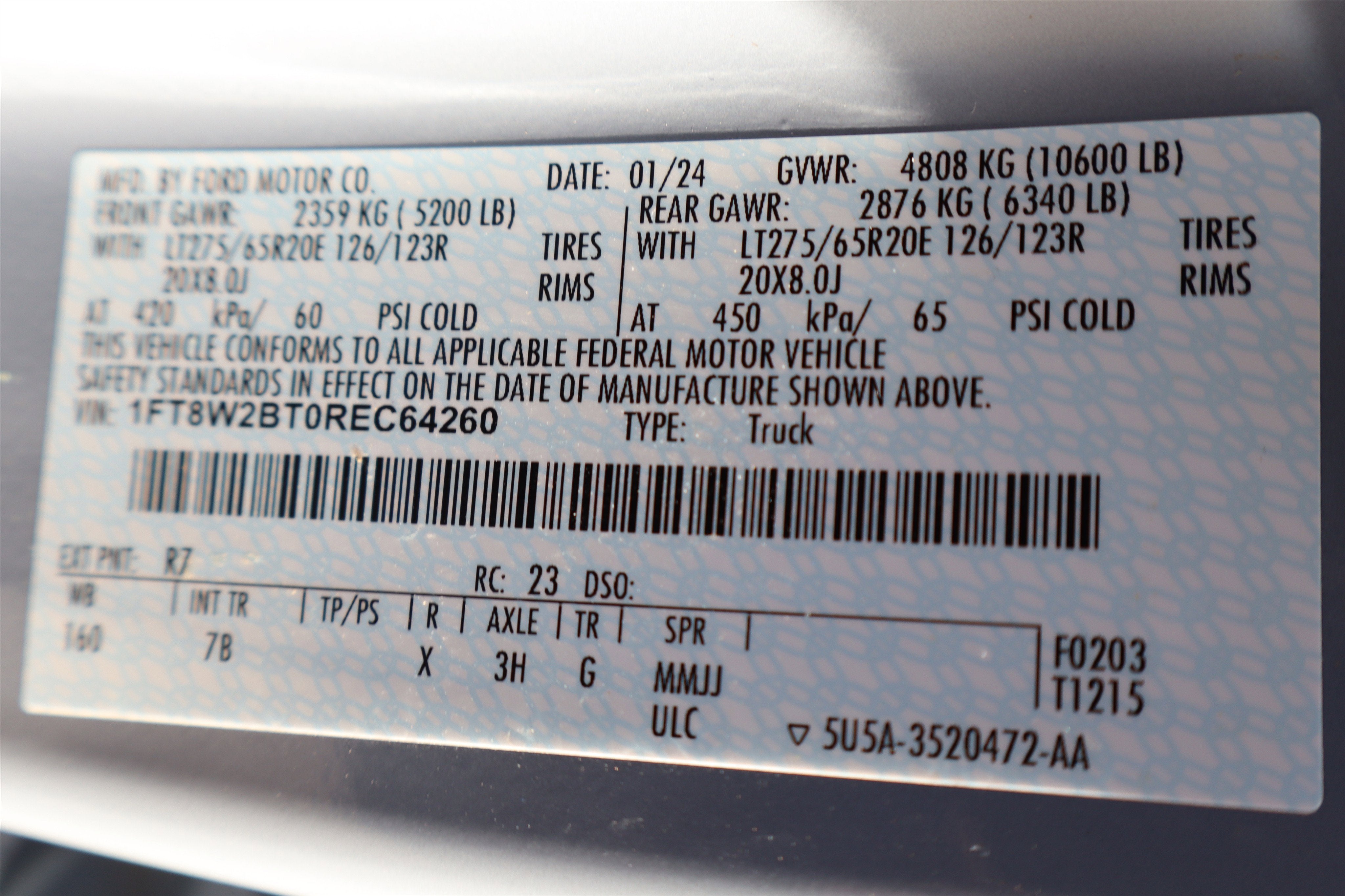 2024 Ford Super Duty F-250 SRW Platinum