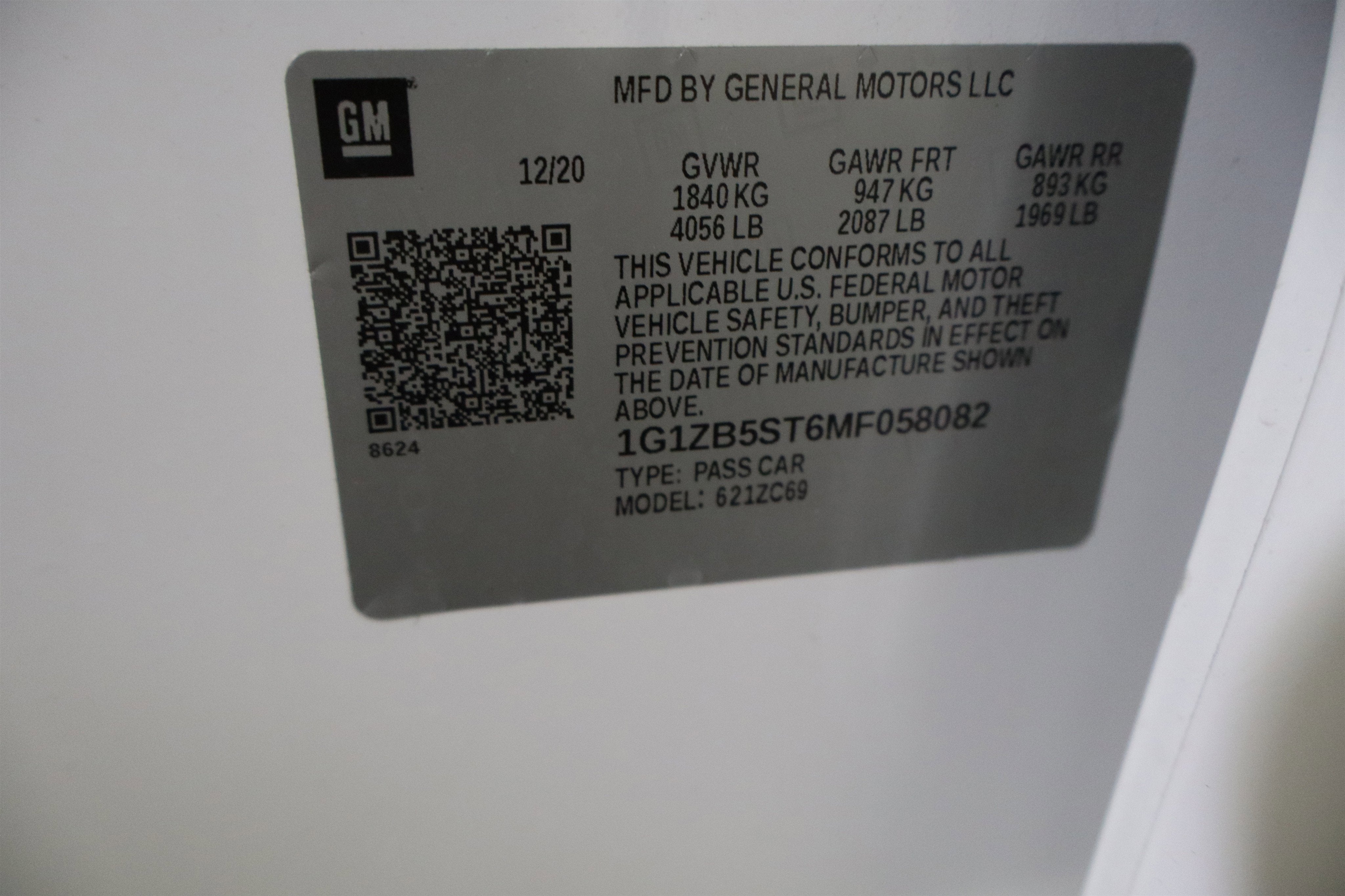 2021 Chevrolet Malibu LS