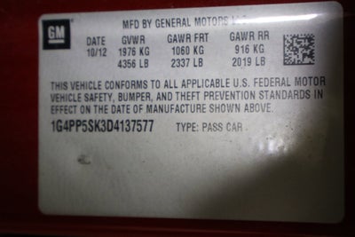 2013 Buick Verano Base