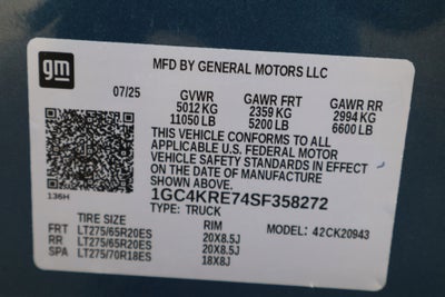 2025 Chevrolet Silverado 2500HD High Country