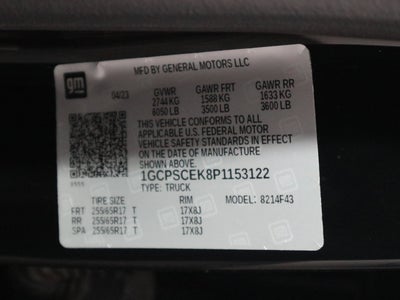 2023 Chevrolet Colorado 2WD LT Crew Cab