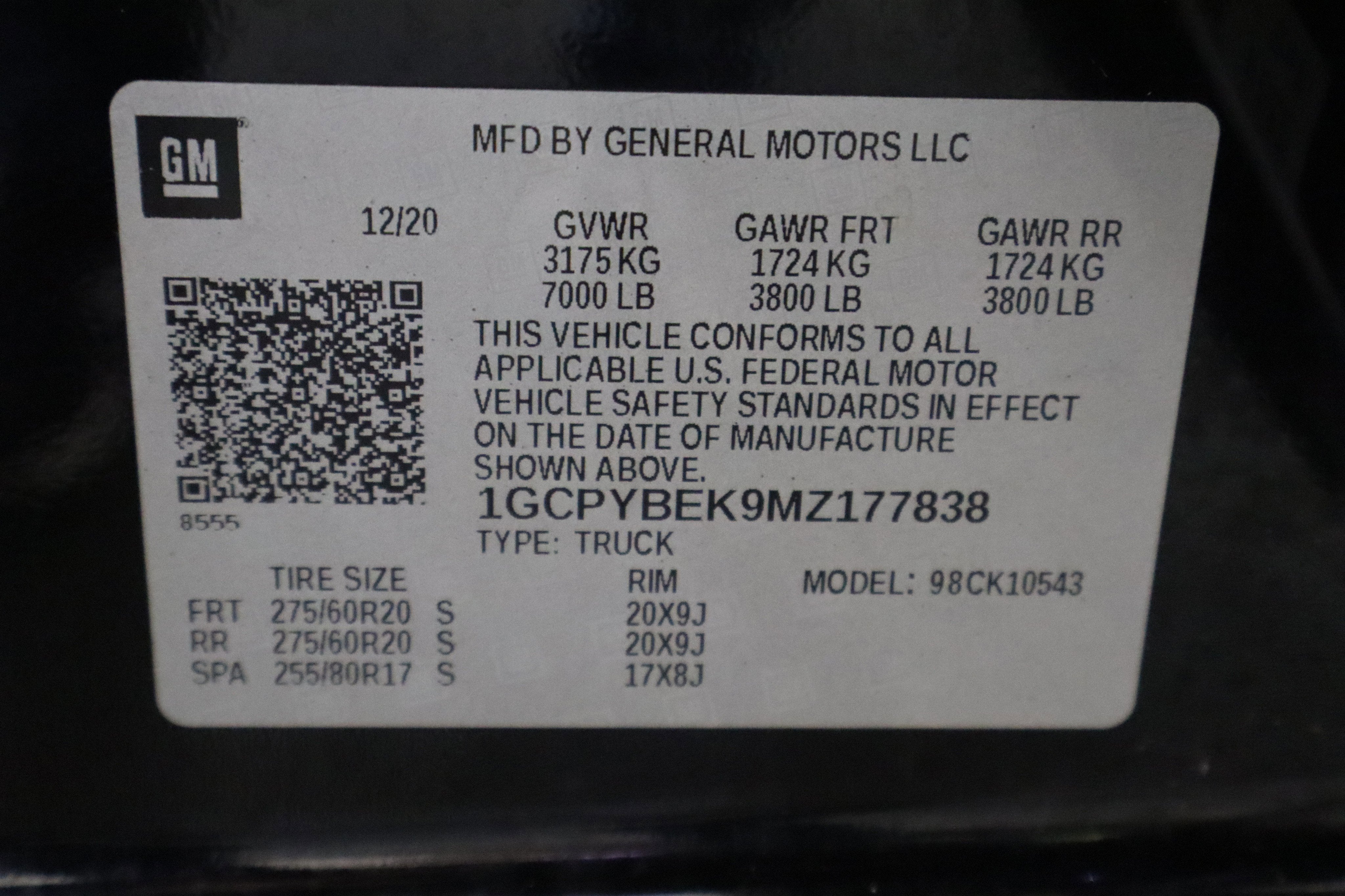 2021 Chevrolet Silverado 1500 Custom