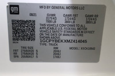 2021 Chevrolet Silverado 1500 Custom