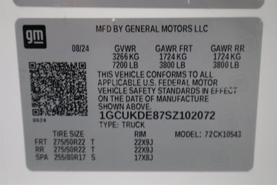 2025 Chevrolet Silverado 1500 LT