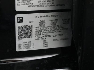 2026 Chevrolet Silverado 1500 RST Crew Cab 4WD