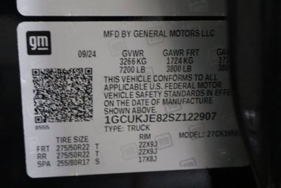 2025 Chevrolet Silverado 1500 High Country