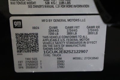 2025 Chevrolet Silverado 1500 High Country