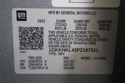 2023 GMC Acadia SLE