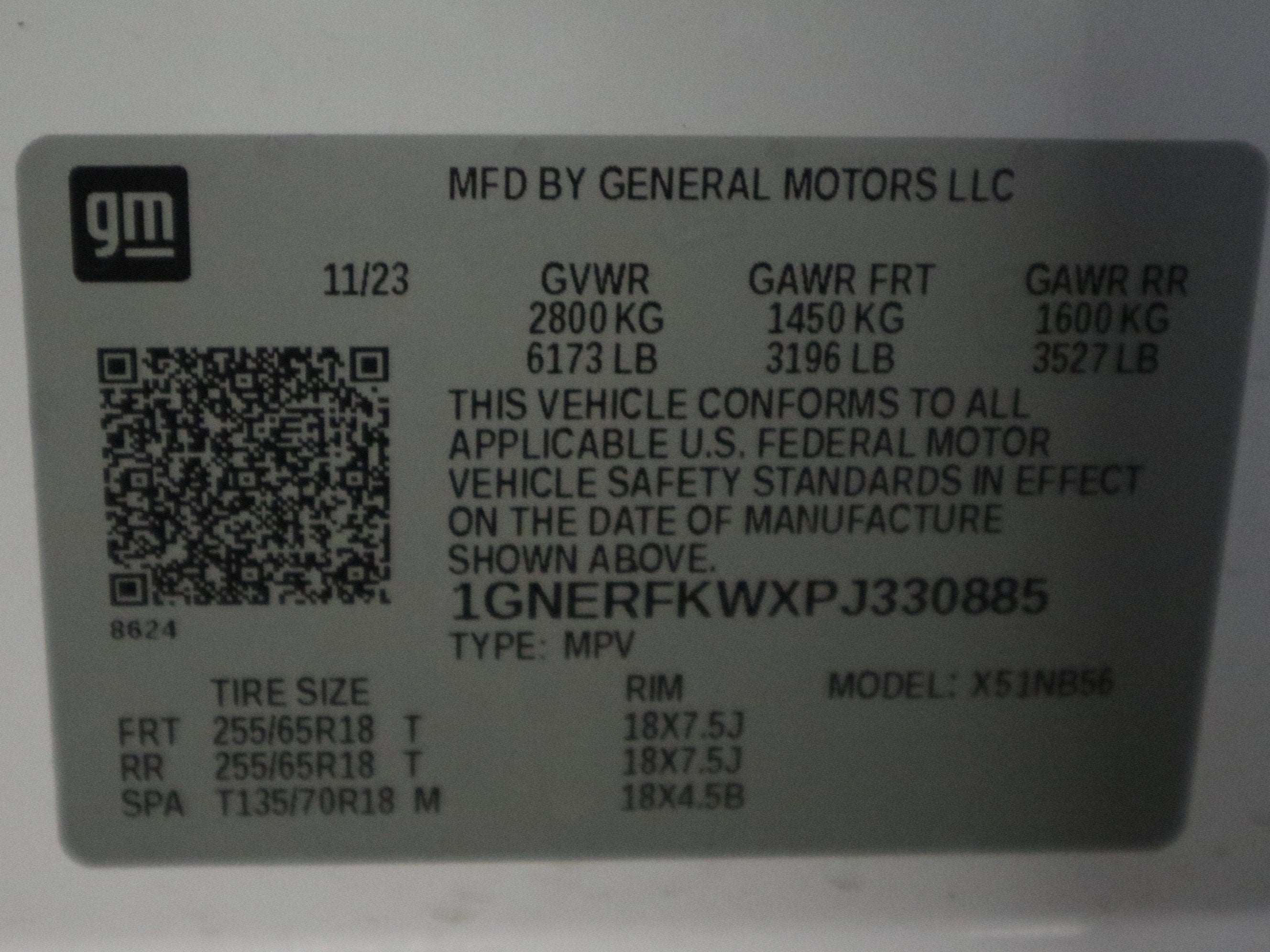 2023 Chevrolet Traverse LS