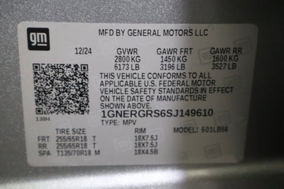 2025 Chevrolet Traverse FWD LT