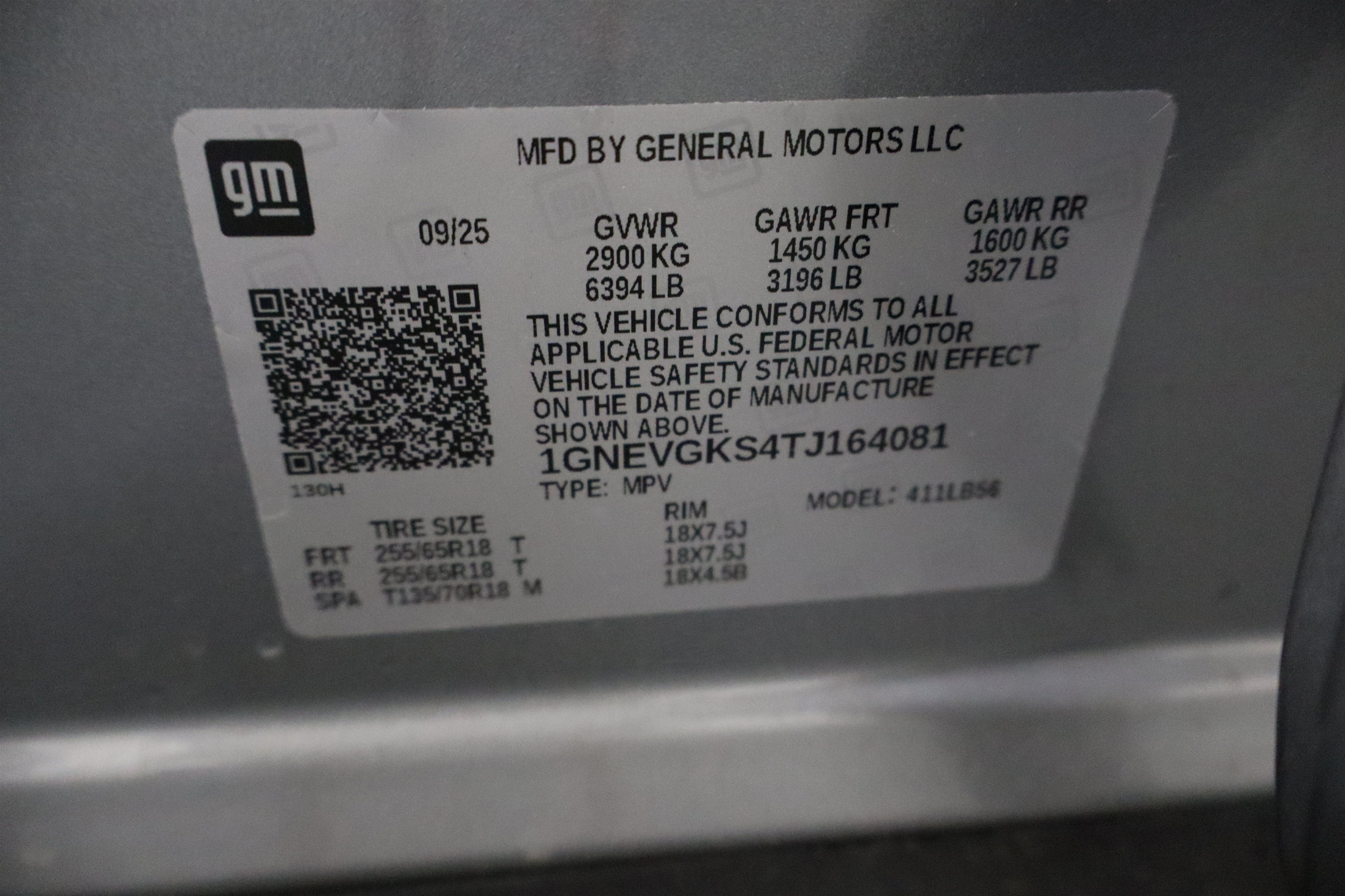 2026 Chevrolet Traverse AWD LT