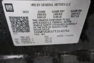 2026 Chevrolet Traverse AWD LT