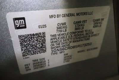 2025 Chevrolet Suburban LT