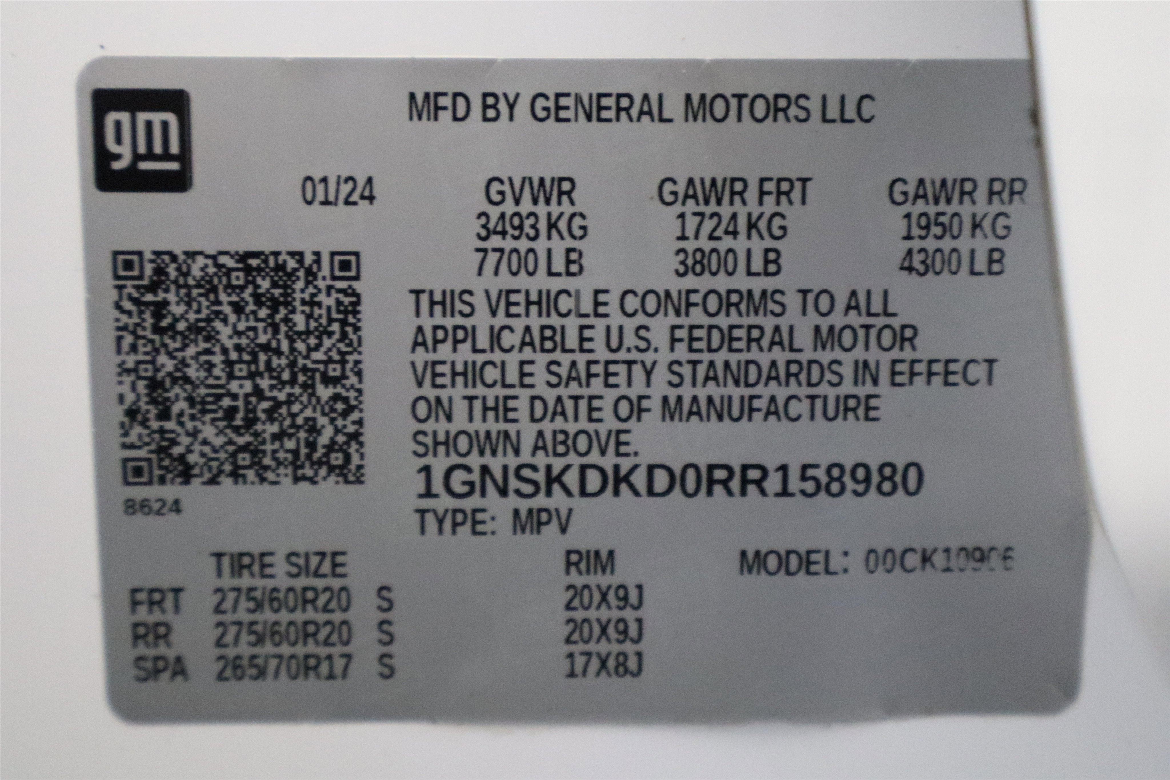 2024 Chevrolet Suburban Z71