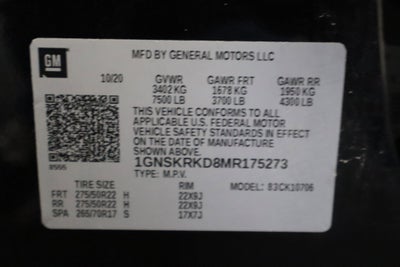 2021 Chevrolet Tahoe RST