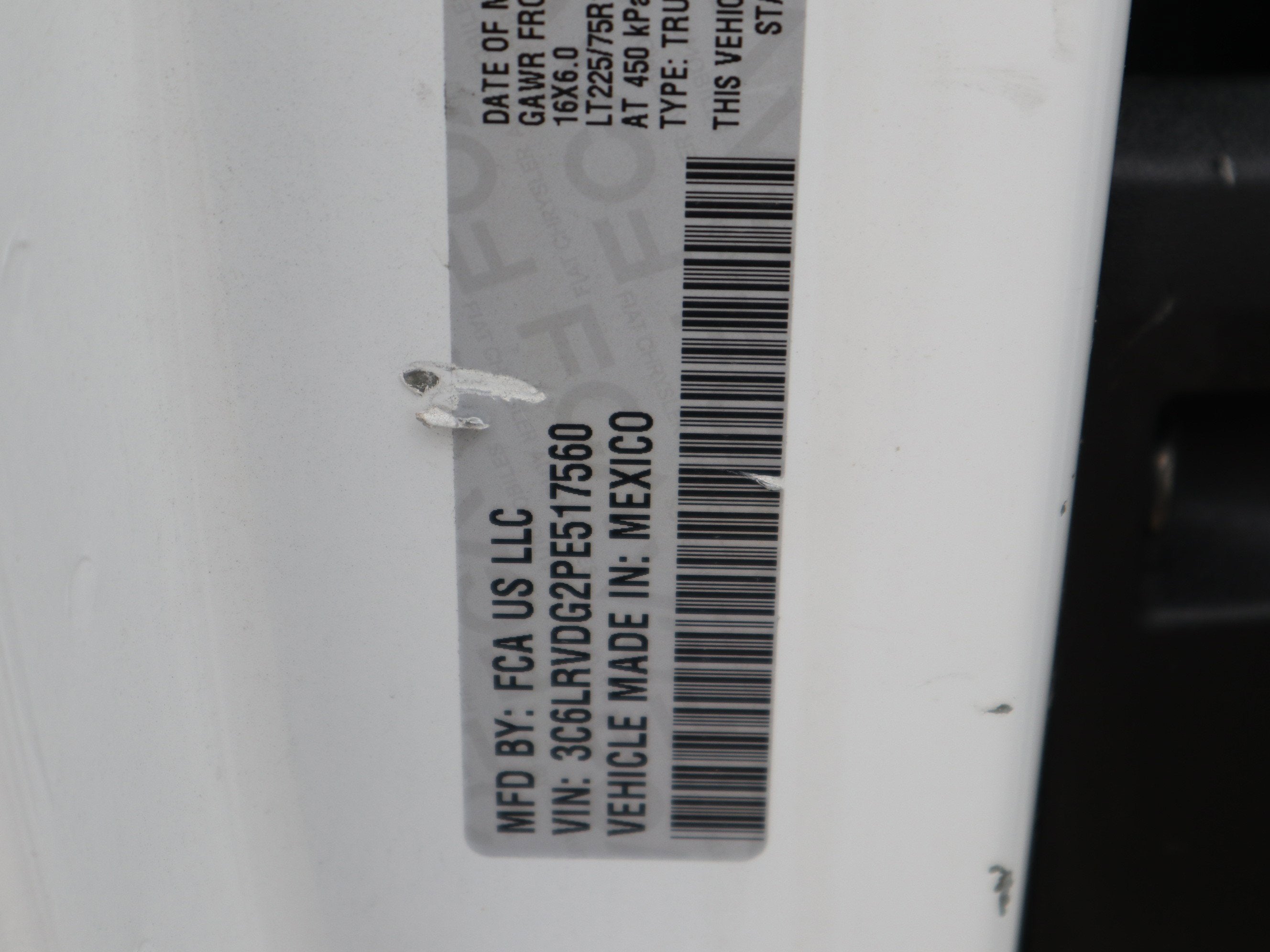 2023 RAM ProMaster Cargo Van High Roof
