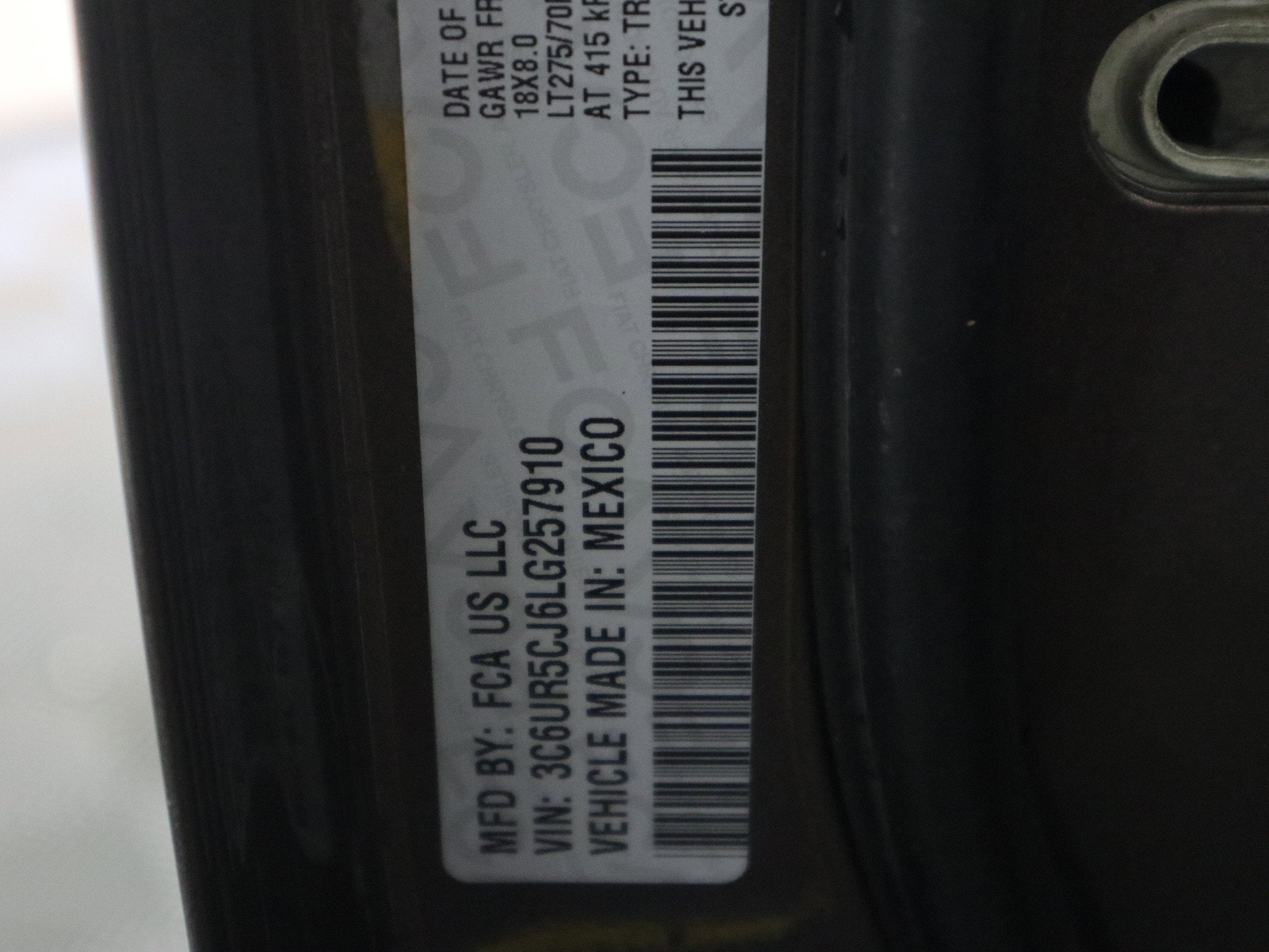 2020 RAM 2500 Tradesman