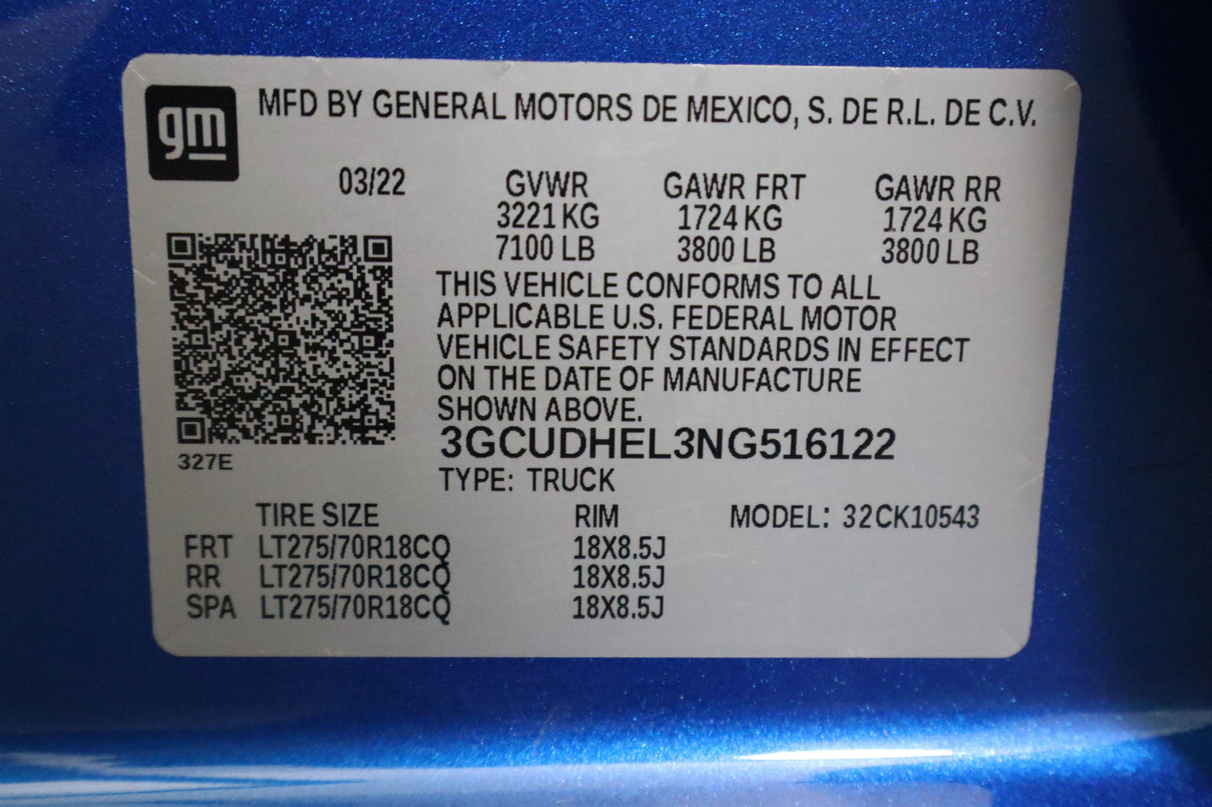 2022 Chevrolet Silverado 1500 ZR2