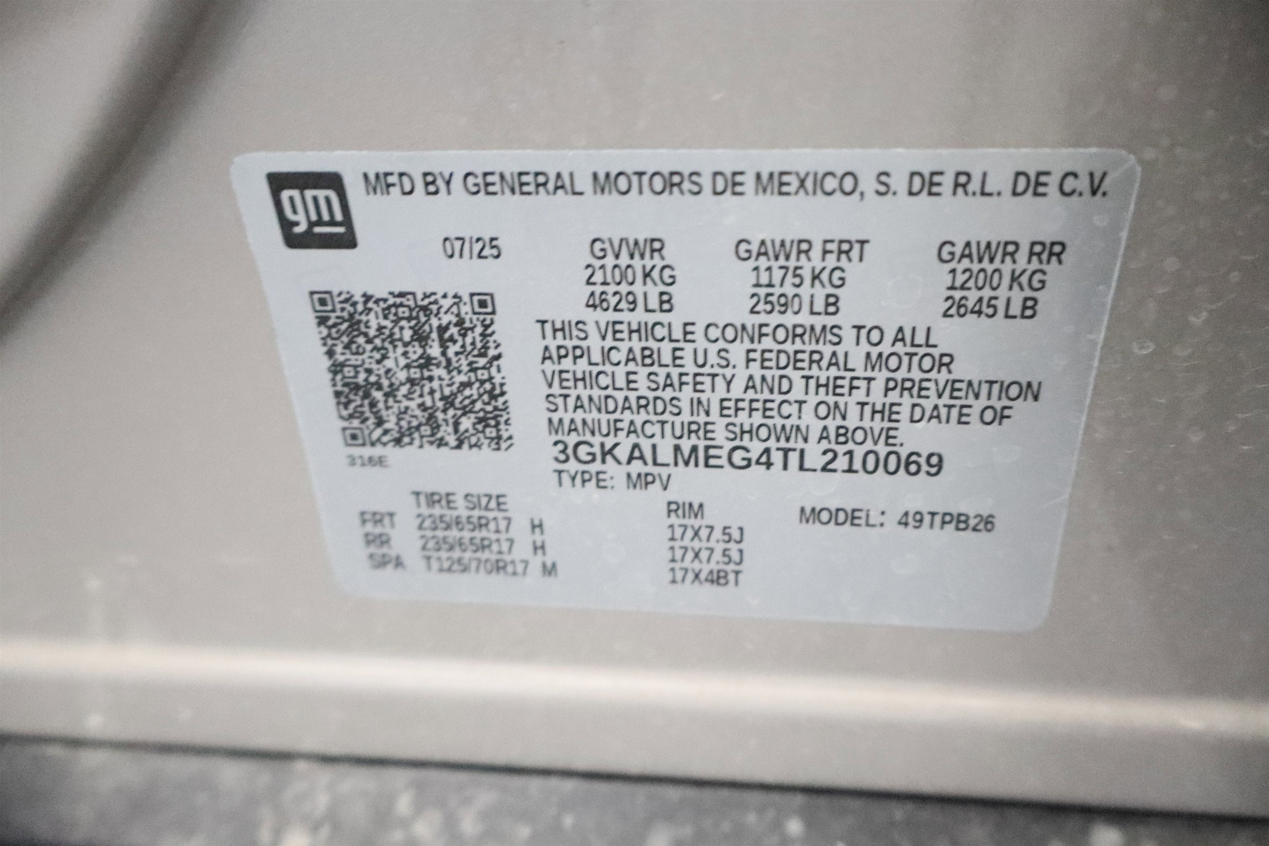 2026 GMC Terrain FWD Elevation