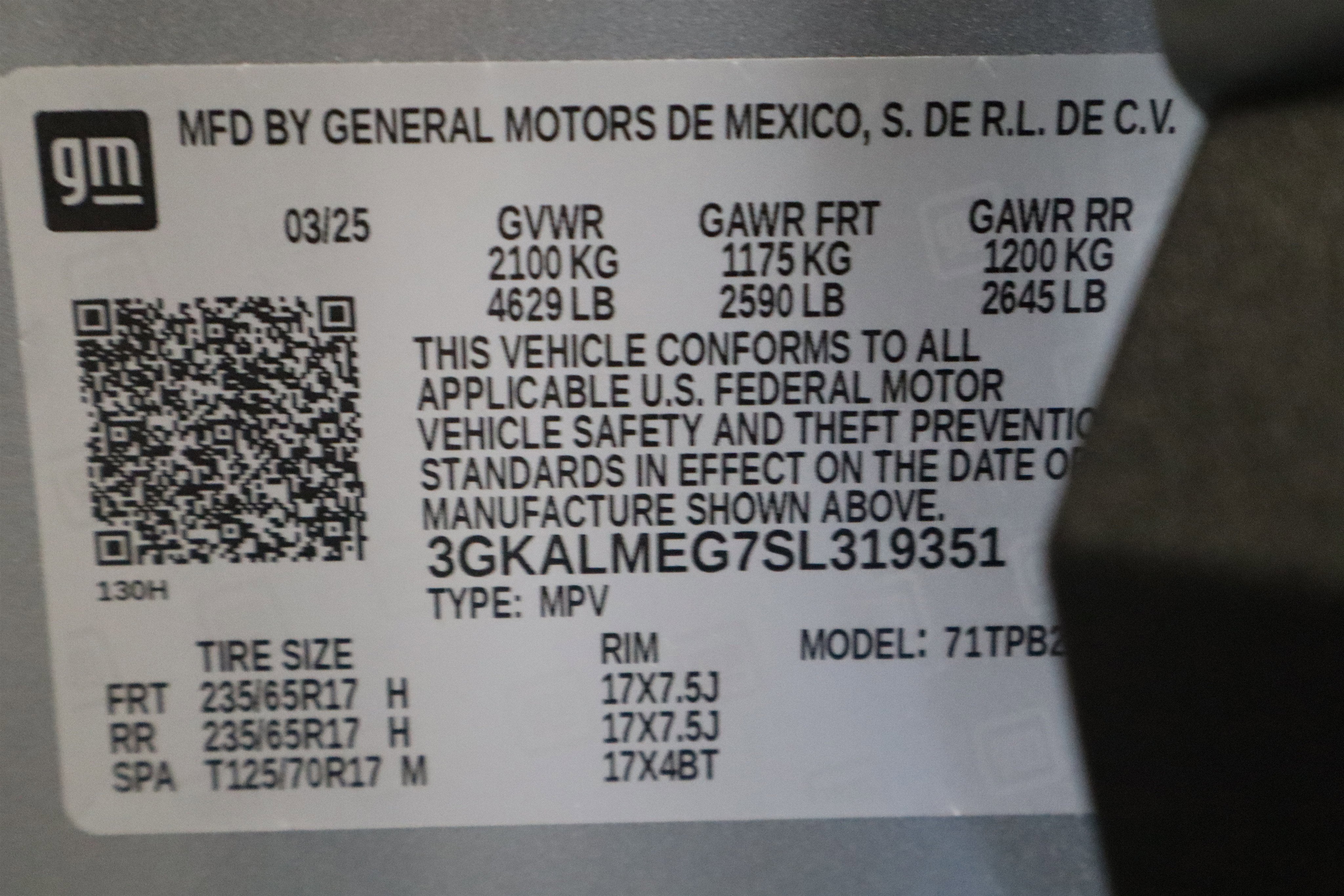 2025 GMC Terrain FWD Elevation