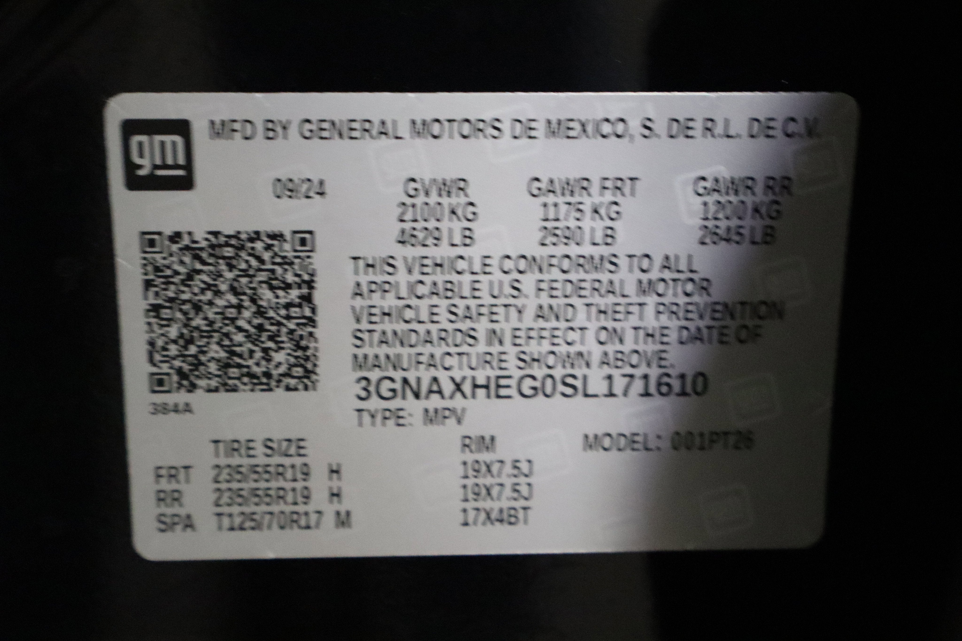 2025 Chevrolet Equinox FWD LT