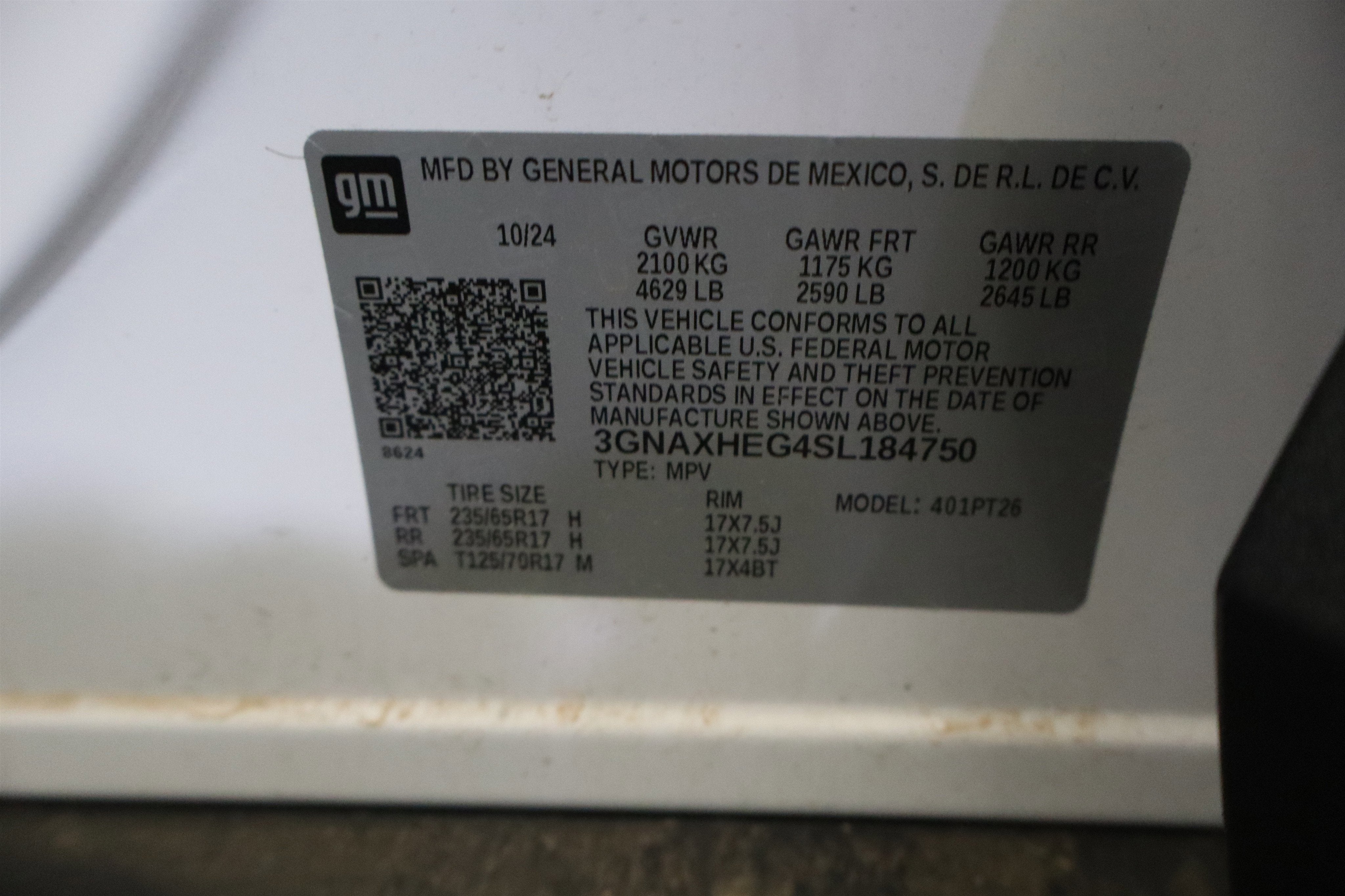 2025 Chevrolet Equinox FWD LT