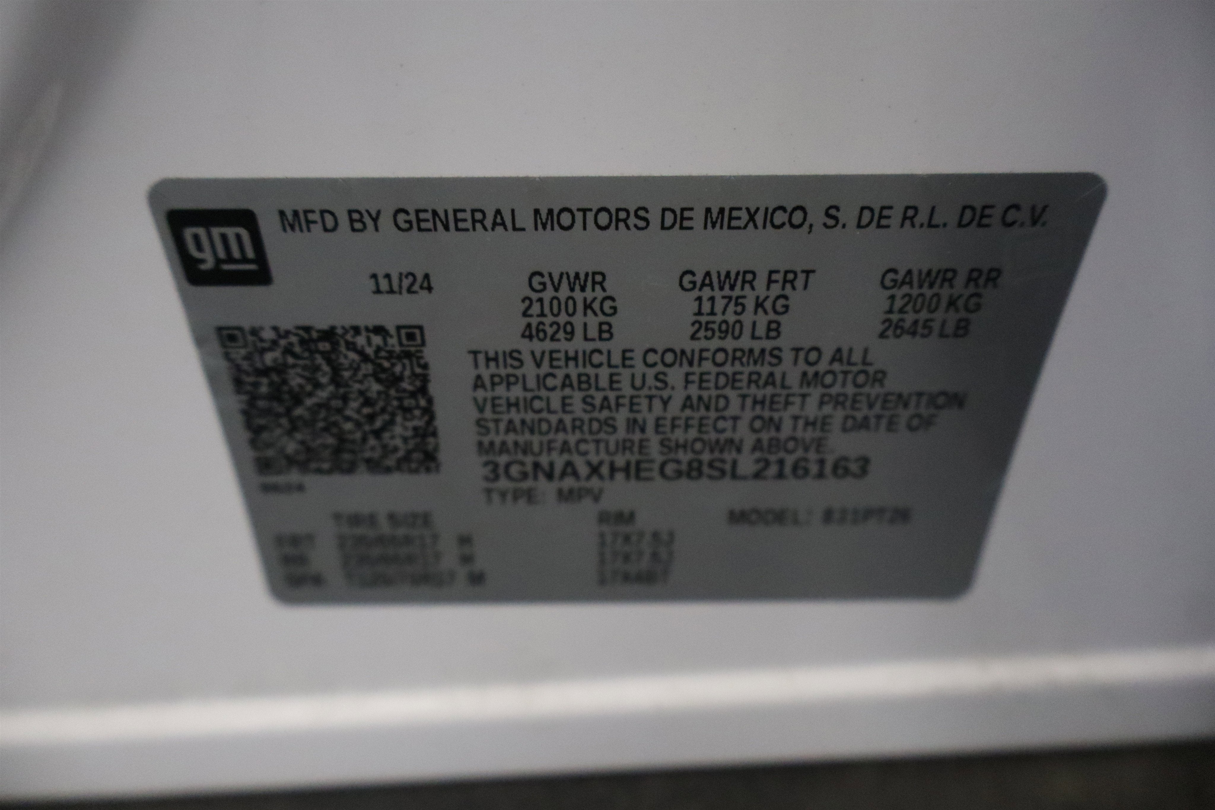 2025 Chevrolet Equinox FWD LT