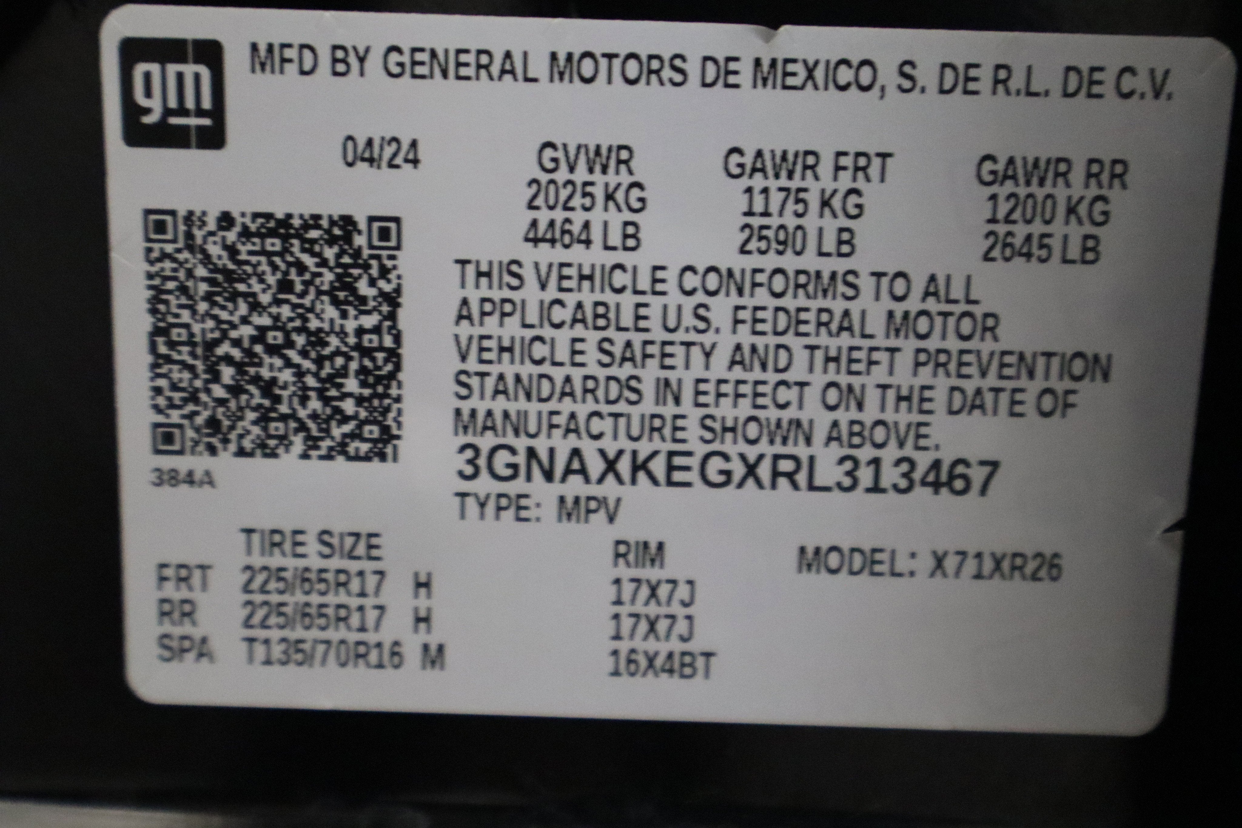 2024 Chevrolet Equinox LT