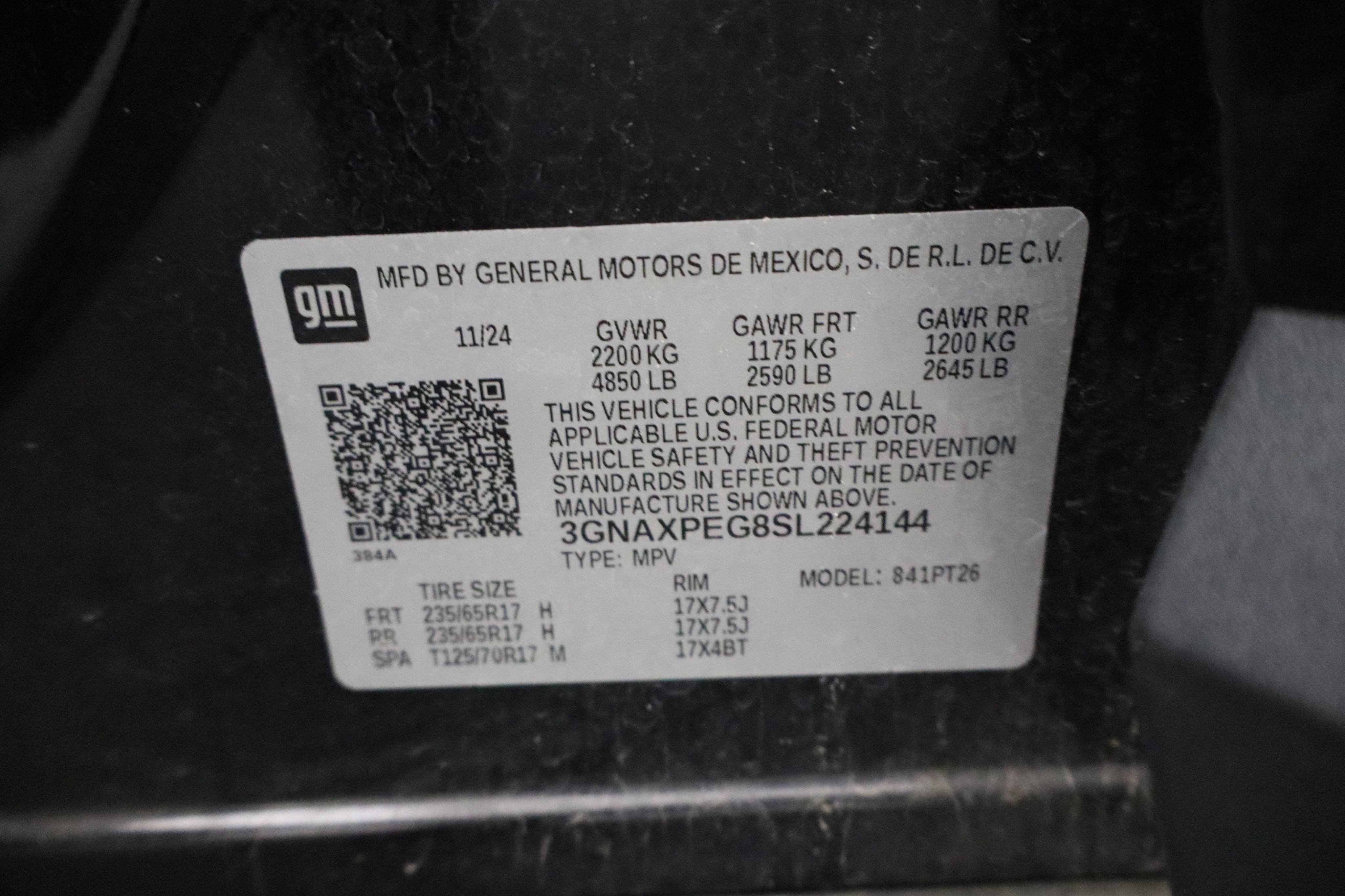 2025 Chevrolet Equinox AWD LT