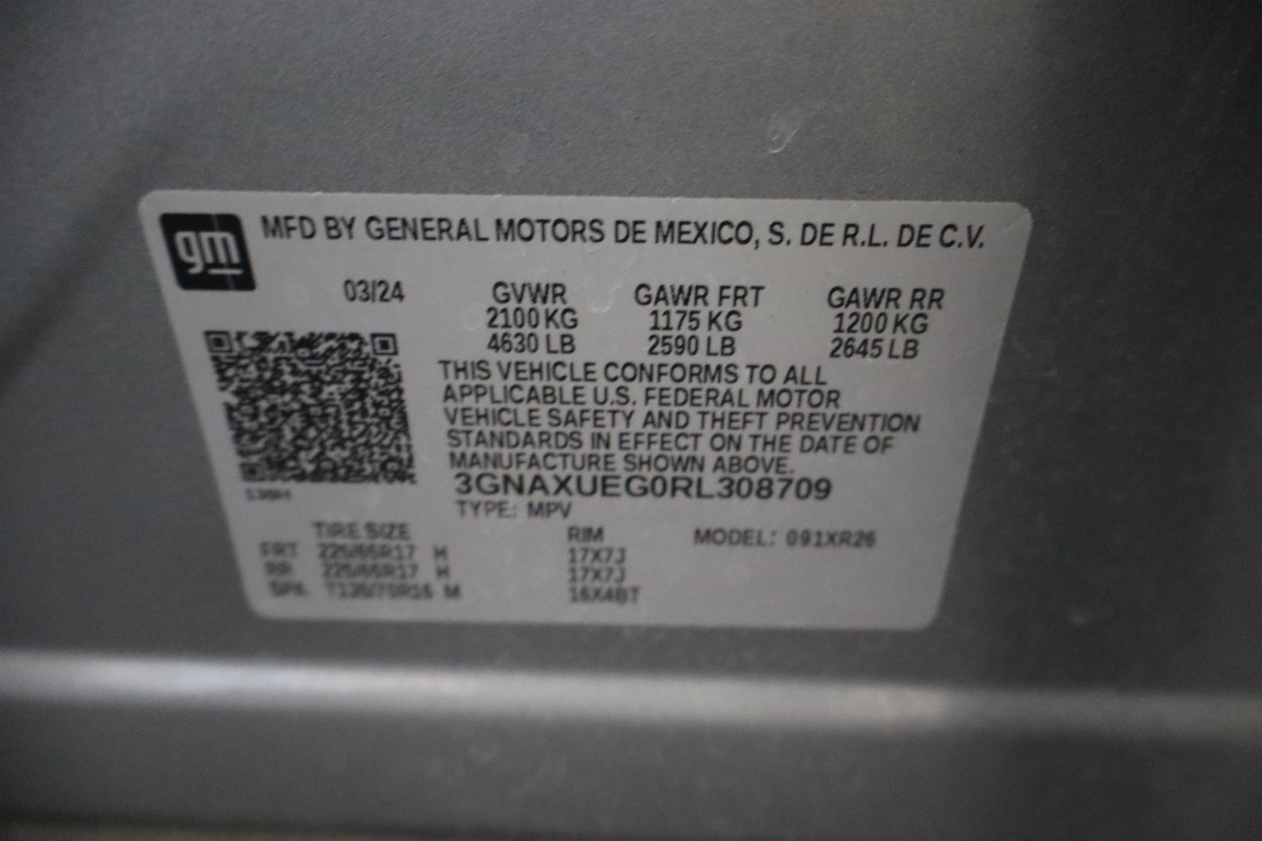 2024 Chevrolet Equinox LT