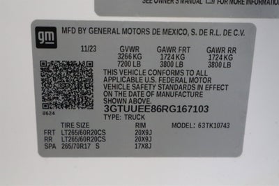 2024 GMC Sierra 1500 AT4