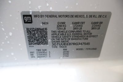2024 GMC Sierra 1500 AT4