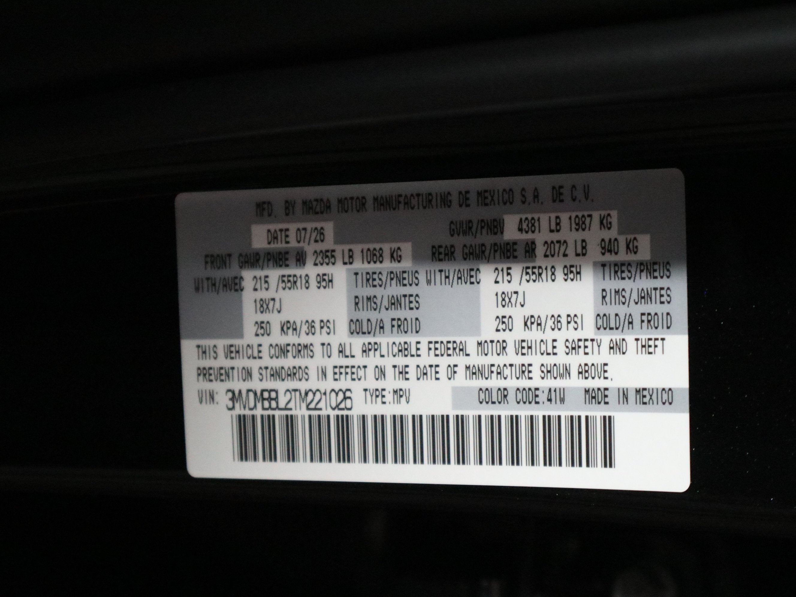 2026 Mazda Mazda CX-30 2.5 S Select Sport AWD