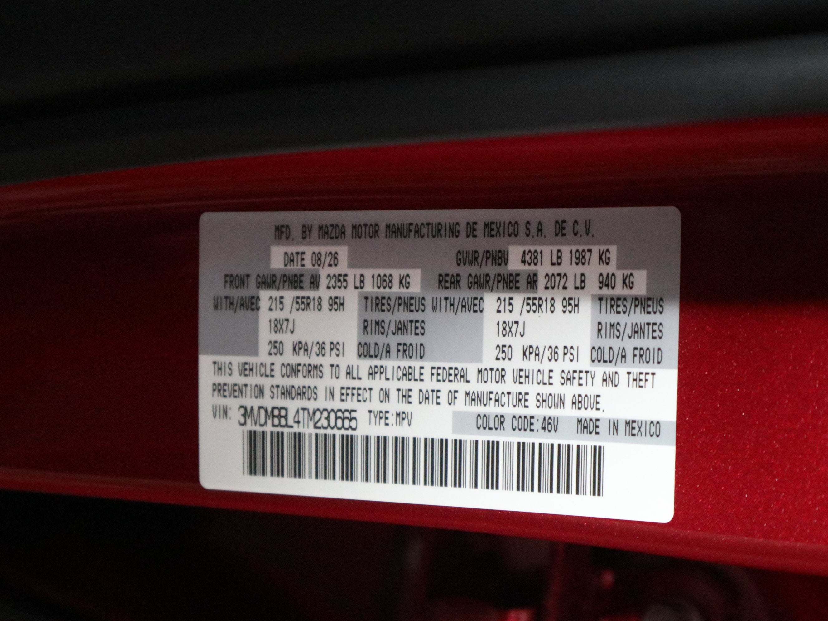 2026 Mazda Mazda CX-30 2.5 S Select Sport AWD