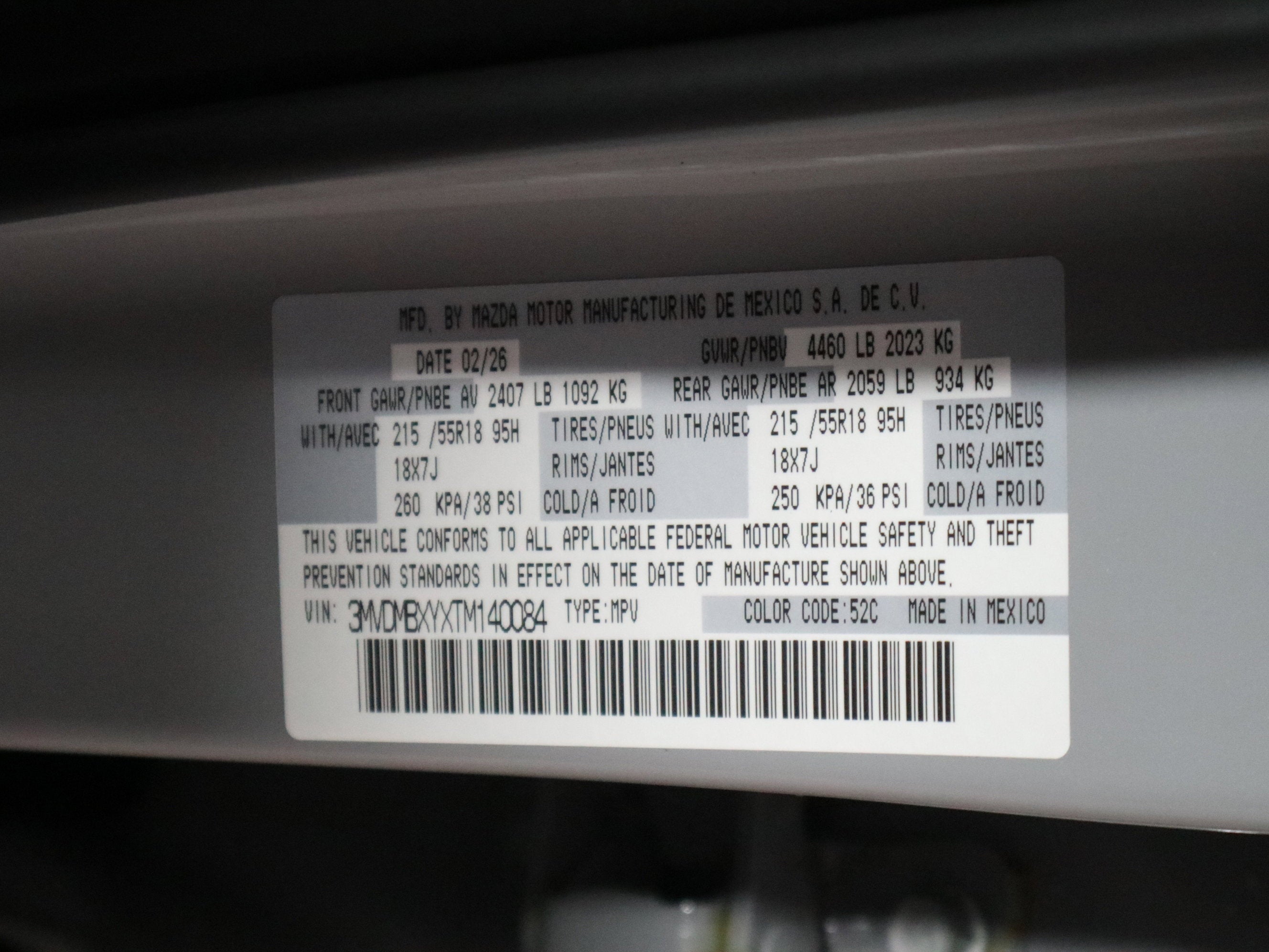 2026 Mazda Mazda CX-30 2.5 Turbo Aire Edition AWD