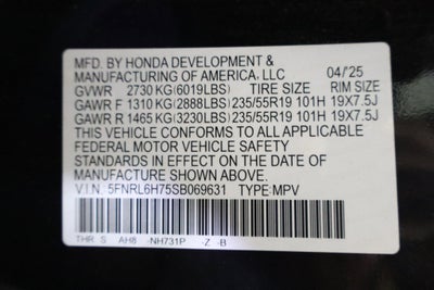 2025 Honda Odyssey Sport-L