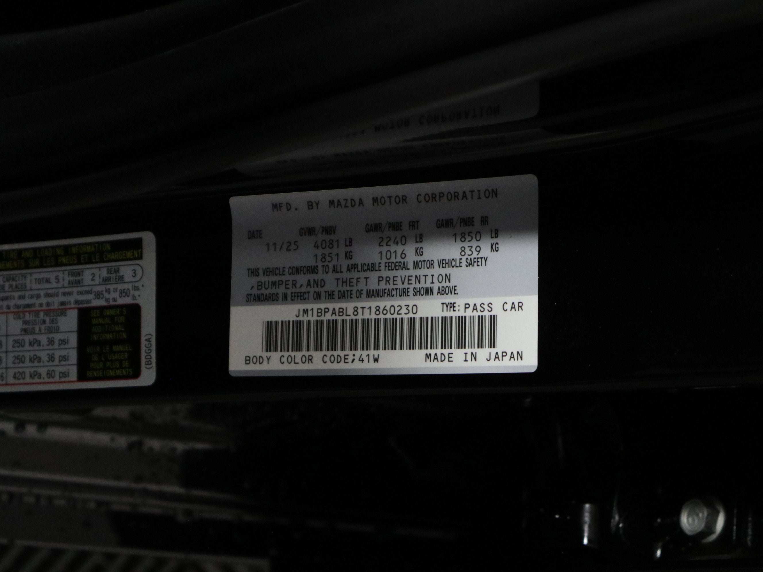 2026 Mazda Mazda3 Sedan 2.5 S Select Sport