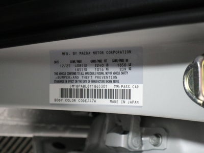 2026 Mazda Mazda3 Sedan 2.5 S Select Sport